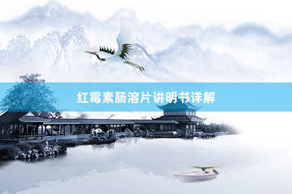 红霉素肠溶片讲明书详解